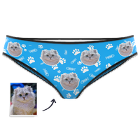 Custom Face Panties Cat