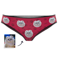 Custom Face Panties Cat