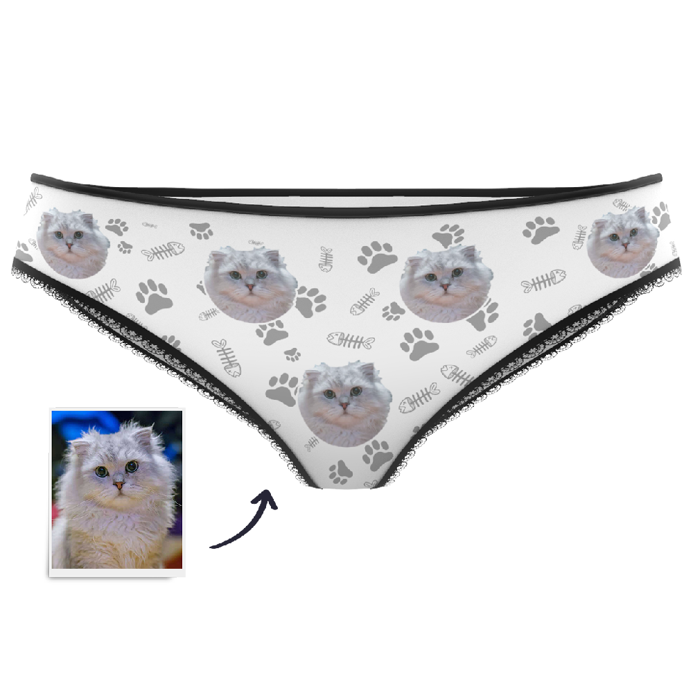 Custom Face Panties Cat