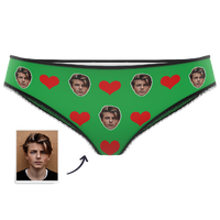 Custom Face Panties Heart