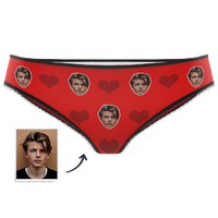 Custom Face Panties Heart