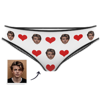 Custom Face Panties Heart