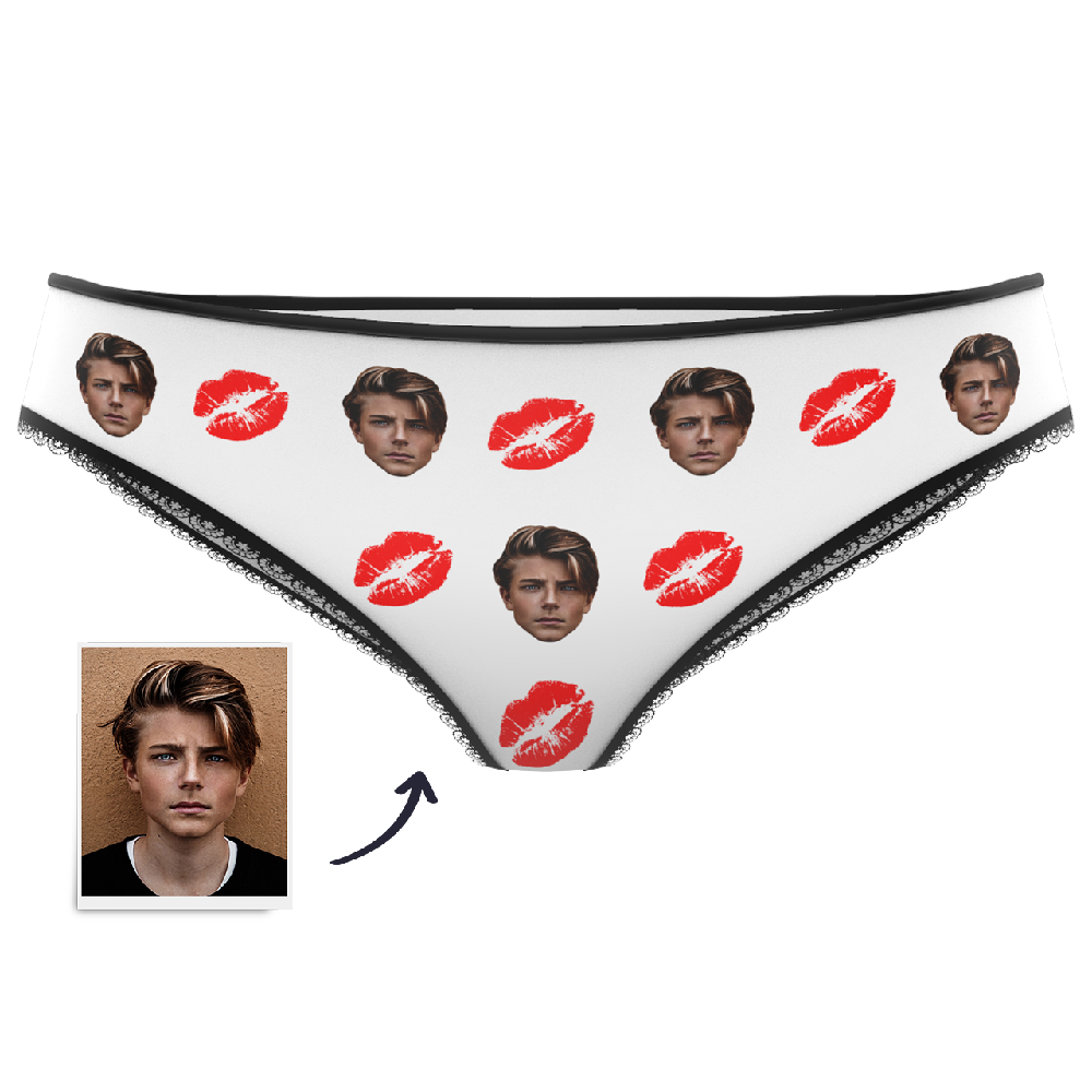 Custom Face Panties Kiss