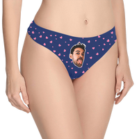 Custom Face Thong Women's Panty - Sweet Heart