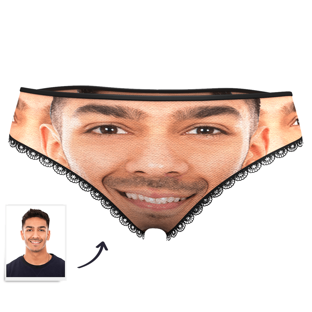 Custom Face Womens Panties Boyfriend Face