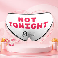 Custom Face Underwear Personalised Panties Funny Briefs Valentine's Day Gift Bachelorette Party