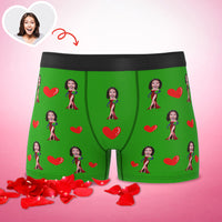 Gifts for Him Custom Boxer Custom Face Boxer Personalised MiniMe Boxer Custom Boxer Briefs Customized Sexy Girl Boxer