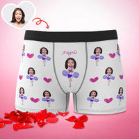 Custom Boxer Briefs Custom Boxer Customized Cheerleading Boxer Custom Face Boxer Personalised MiniMe Boxer