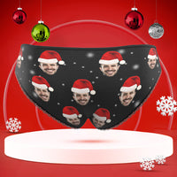 Custom Face Underwear Personalised Women High-Cut Briefs Panties Christmas Gift - Lips