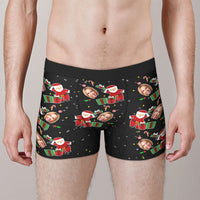 Custom Face Boxers Funny Briefs Men's Shorts With Girlfriend Photo Christmas Surprise Gift