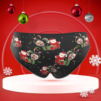 Custom Face Underwear Personalised Funny Women High-Cut Briefs Panties Christmas Surprise Gift For Her