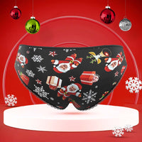 Custom Face Underwear Personalised Women Panties With Photo Santa Snowman Christmas Gifts