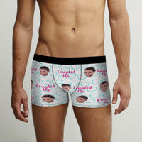 Custom Face Boxers Briefs Personalised Men's Shorts With Photo - Coupled Up