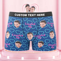 Custom Face Boxers Briefs Personalised Men's Shorts With Photo - Coupled Up