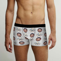 Custom Face Boxers Briefs Personalised Men's Shorts With Photo - For Awesome Dad