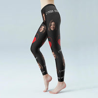 Women's Yoga gym pants Custom Face Leggings