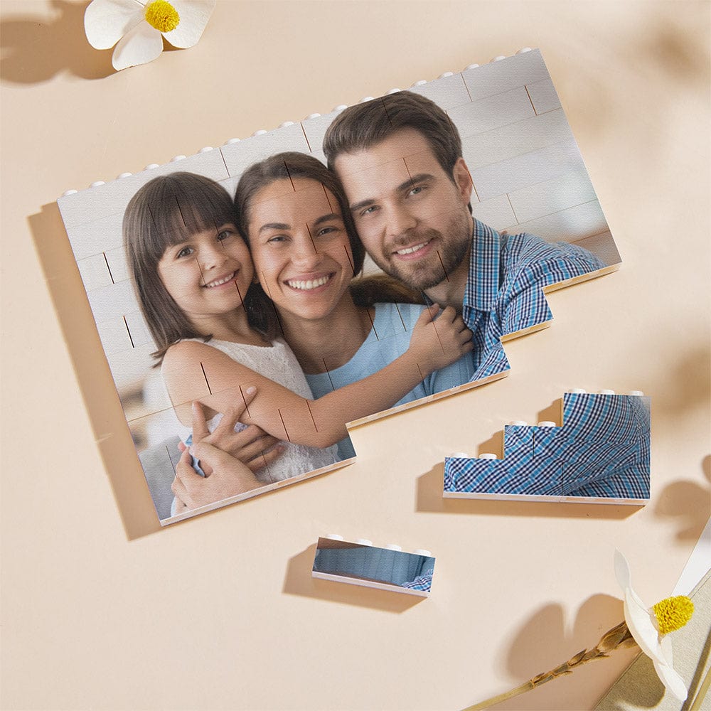 Personalized Spotify Code Custom Building Brick Photo Block Frame