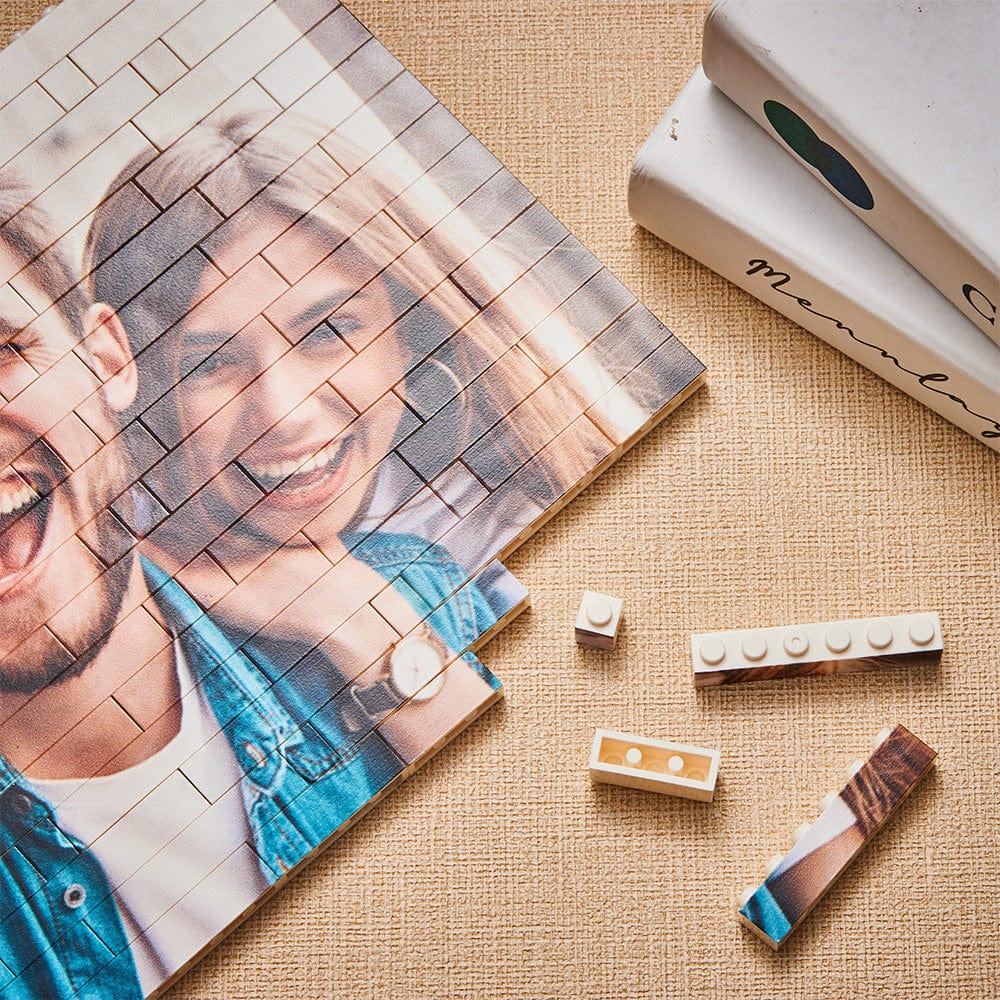 Spotify Personalized Building Brick Photo Block Frame