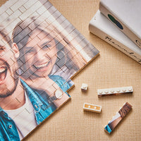 Spotify Personalized Building Brick Photo Block Frame