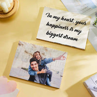 Spotify Personalized Building Brick Photo Block Frame