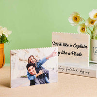 Spotify Personalized Building Brick Photo Block Frame