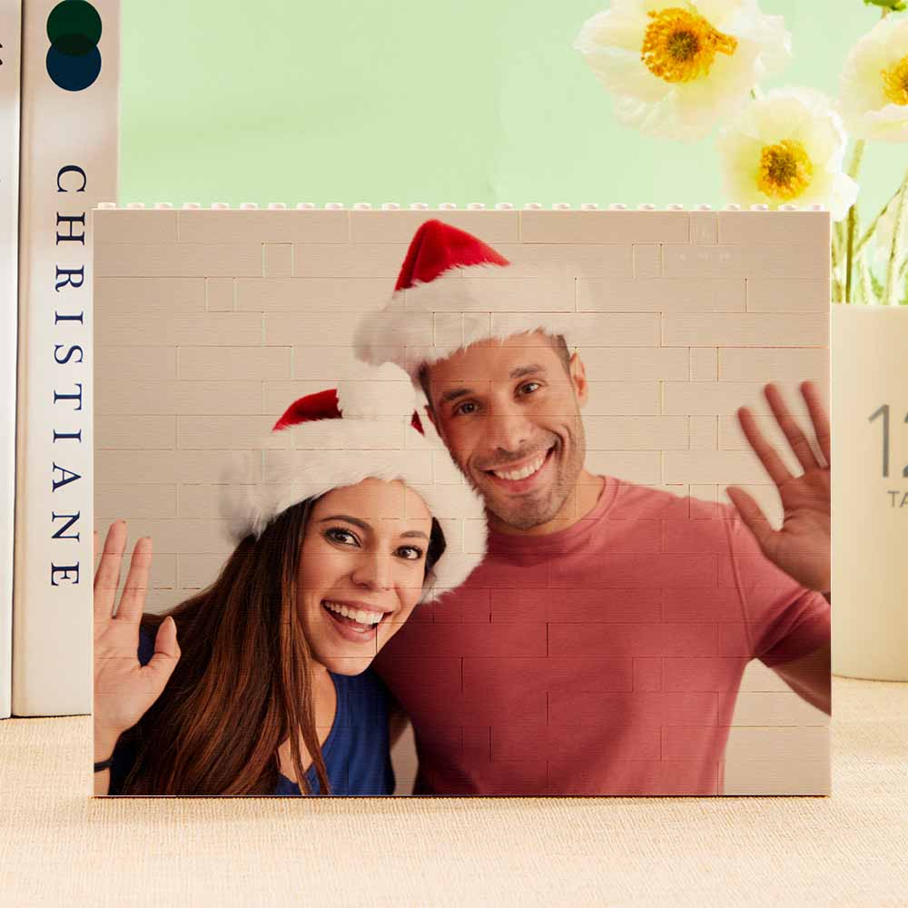 Christmas Gifts Spotify Personalized Building Brick Photo Block Frame