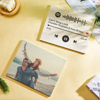 Spotify Personalized Building Brick Photo Block Frame