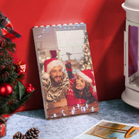 Christmas Gifts Personalized Brick Rectangle Building Photo Block Spotify Code Custom Text Frame