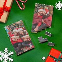 Christmas Gifts Personalized Brick Rectangle Building Photo Block Spotify Code Custom Text Frame