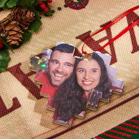 Christmas Gifts Christmas Ornament Personalized Building Brick Custom Spotify Code Heart Photo Block