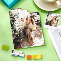 Personalised Colors Building Brick With Spotify Code Custom Photo Block Brick Puzzles Gifts For Couple