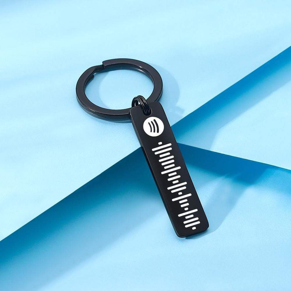 GiftLAB Spotify Keychain Custom Keychain Long Distance Keychain Maths Keychain Custom Valentines Day Gifts