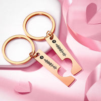 Personalized Keychains Spotify Keychain Spotify Code Keychain Custom Valentines Day Gifts