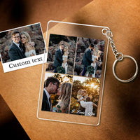 Custom Multi Photo Plaque Wedding Gifts for Her Acrylic