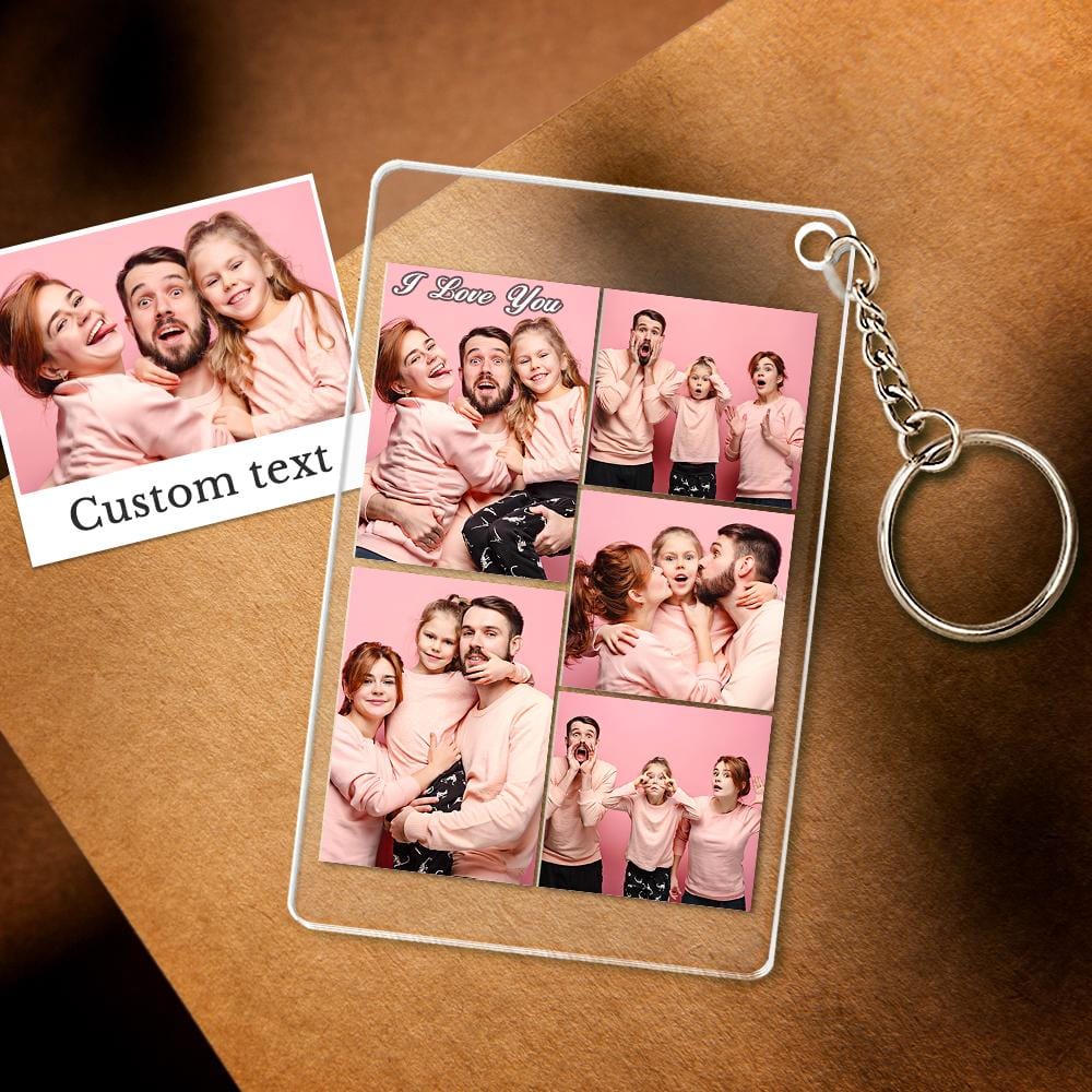 Custom Multi Photo Plaque Personalized Collage Plaque Gifts for Her Acrylic