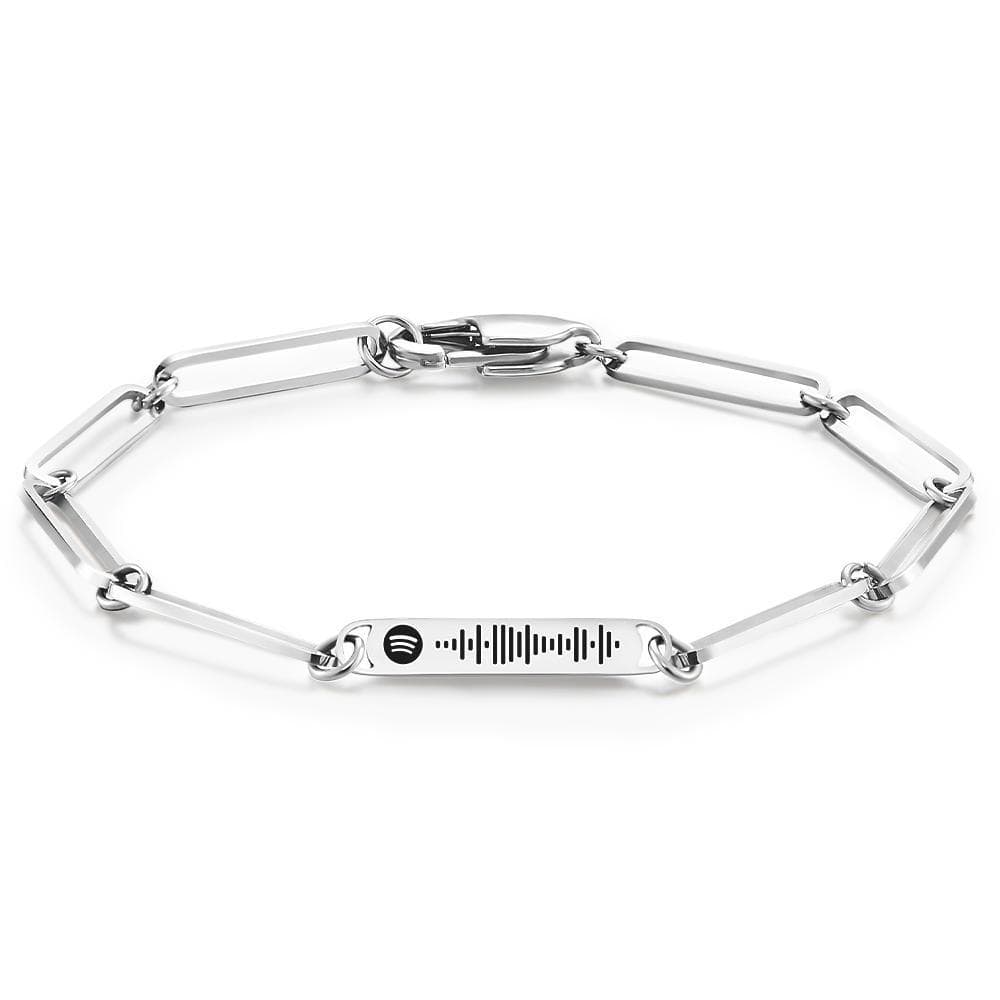 Scannable Spotify Bracelet with Spotify Code  Graduation Bracelets For Her