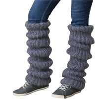 Knitted Over The Knee Socks Women Winter Leg Warmers Long Tube Pile Socks