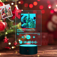 Custom Spotify LED Lamp Spotify Code Led Light Gifts for Couple Valentines Day Gifts