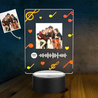 Custom Spotify LED Lamp Spotify Code Led Light Gifts for Friends