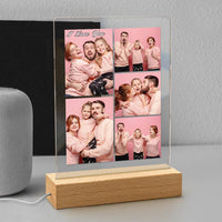 Custom Multi Photo Plaque Personalized Collage Plaque Gifts for Her Acrylic