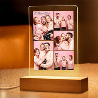 Custom Multi Photo Plaque Personalized Collage Plaque Gifts for Her Acrylic