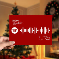 Wonderful Christmastime (Edited Version) Remastered Spotify Code Music Greeting Card