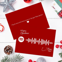 Let It Snow! Let It Snow! Let It Snow! (with The B. Swanson Quartet) Spotify Code Music Greeting Card