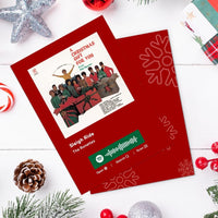 Sleigh Ride Spotify Code Music Greeting Card