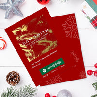 Have Yourself A Merry Little Christmas Spotify Code Music Greeting Card