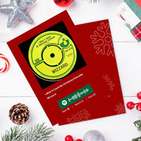 I Wish It Could Be Christmas Everyday Spotify Code Music Greeting Card