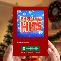 Santa Claus Is Comin' to Town - Live at C.W. Post College, Greenvale, NY - December 1975 Spotify Code Music Greeting Card