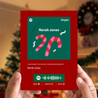 It's Not Christmas 'Til You Come Home - Recorded At Spotify Studios NYC Spotify Code Music Greeting Card